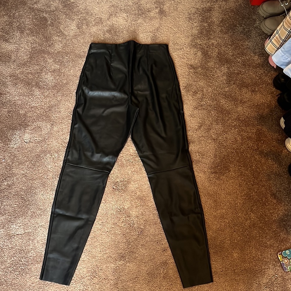 Faux Leather Pants - Picture 3 of 4